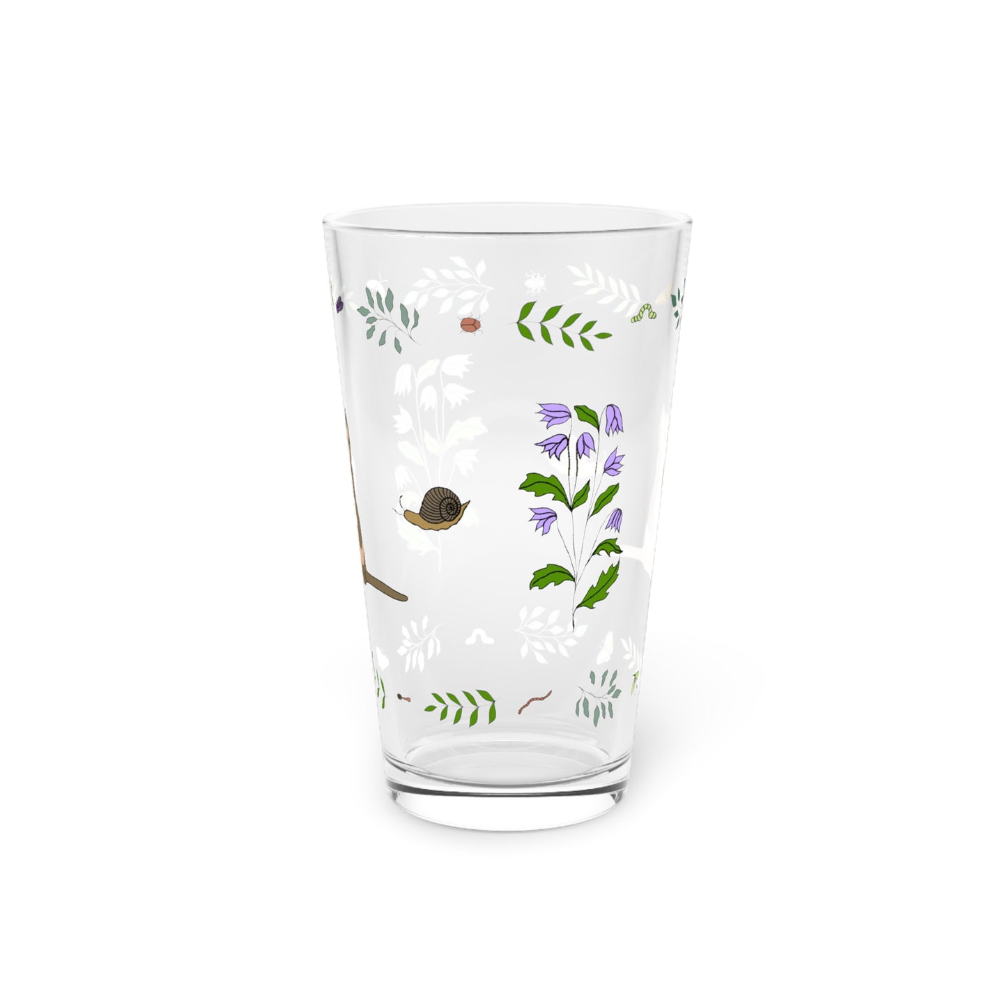 Wildflower Kittens #3 16oz Pint Glass