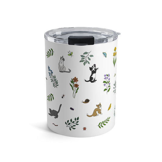 Wildflower Kittens 10oz Insulated Tumbler