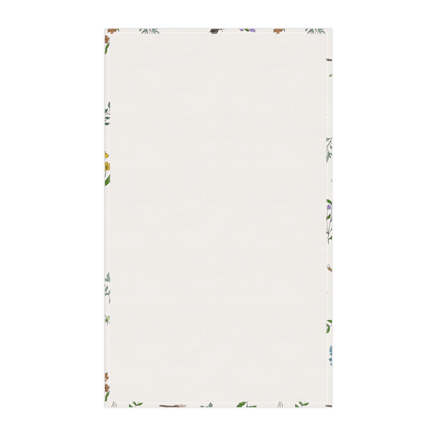 Wildflower Kittens Tea Towel