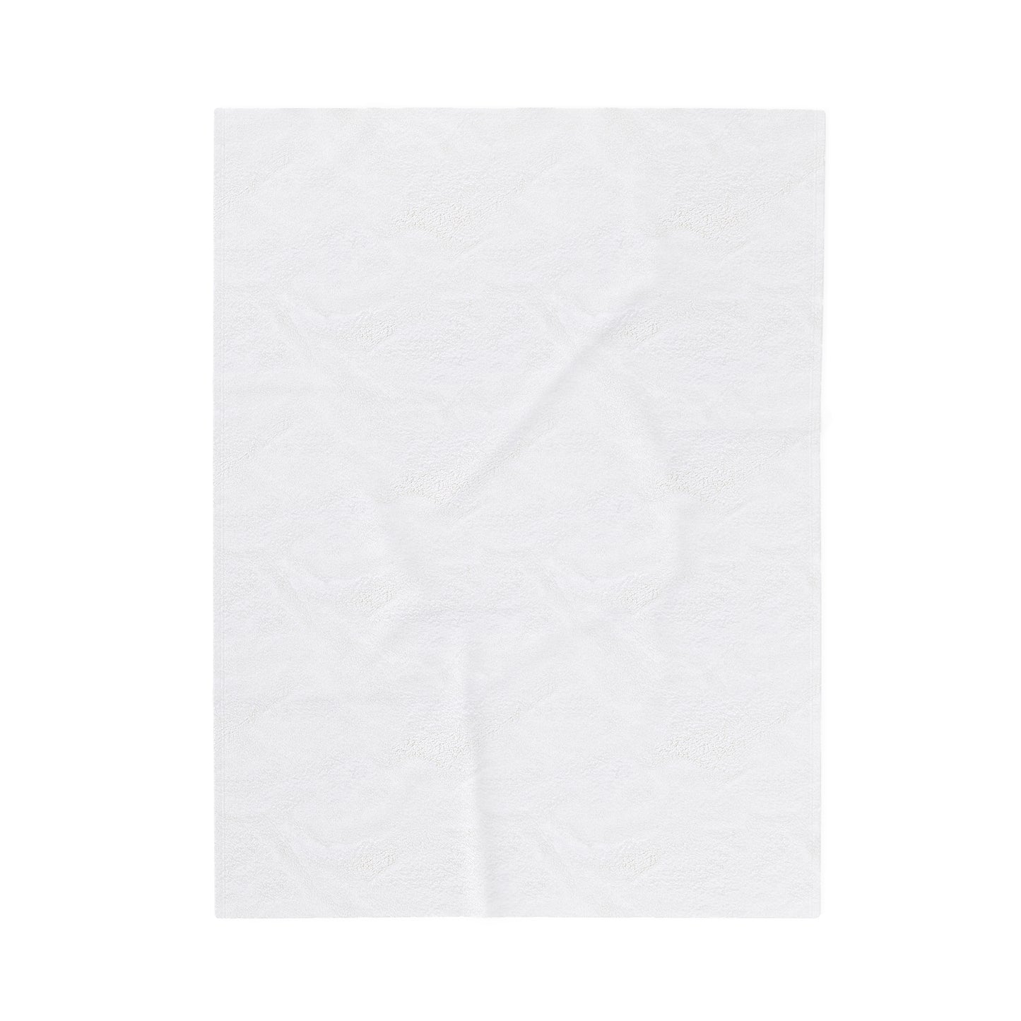 Adorable 'Heart Cats' Velveteen Plush Blanket, White&Red