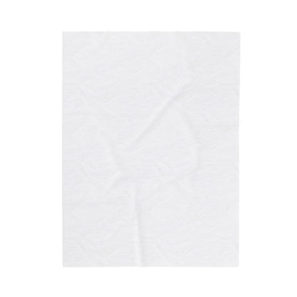 Adorable 'Heart Cats' Velveteen Plush Blanket, White&Red