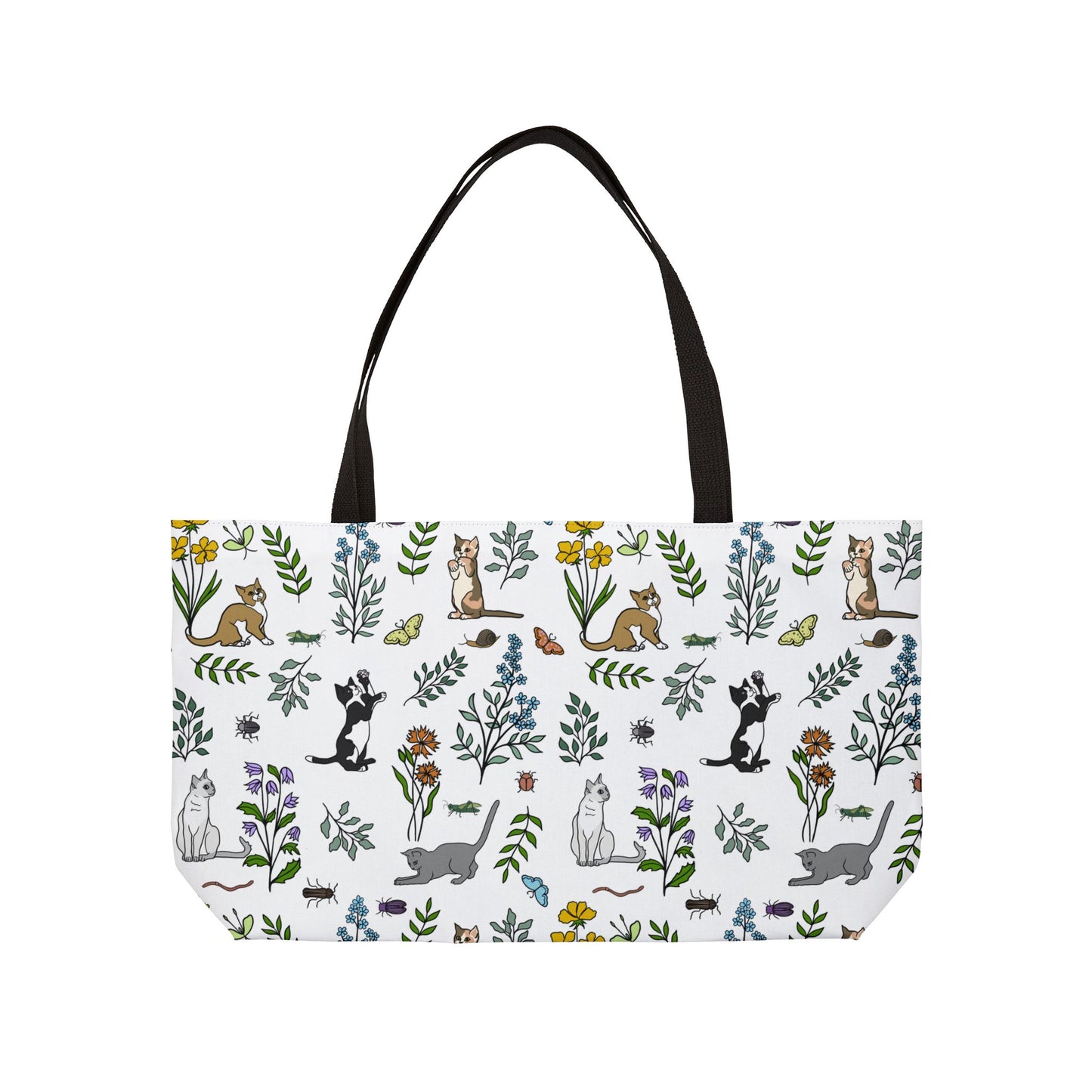 Charming Spring Cats Weekender Tote Bag, Eco-Friendly Travel Tote, Beach Bag, Pet Lover Gift, Floral Travel Bag, Weekend Getaway [...]