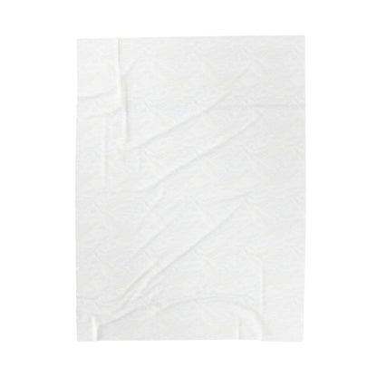 Adorable 'Heart Cats' Velveteen Plush Blanket, White&Red