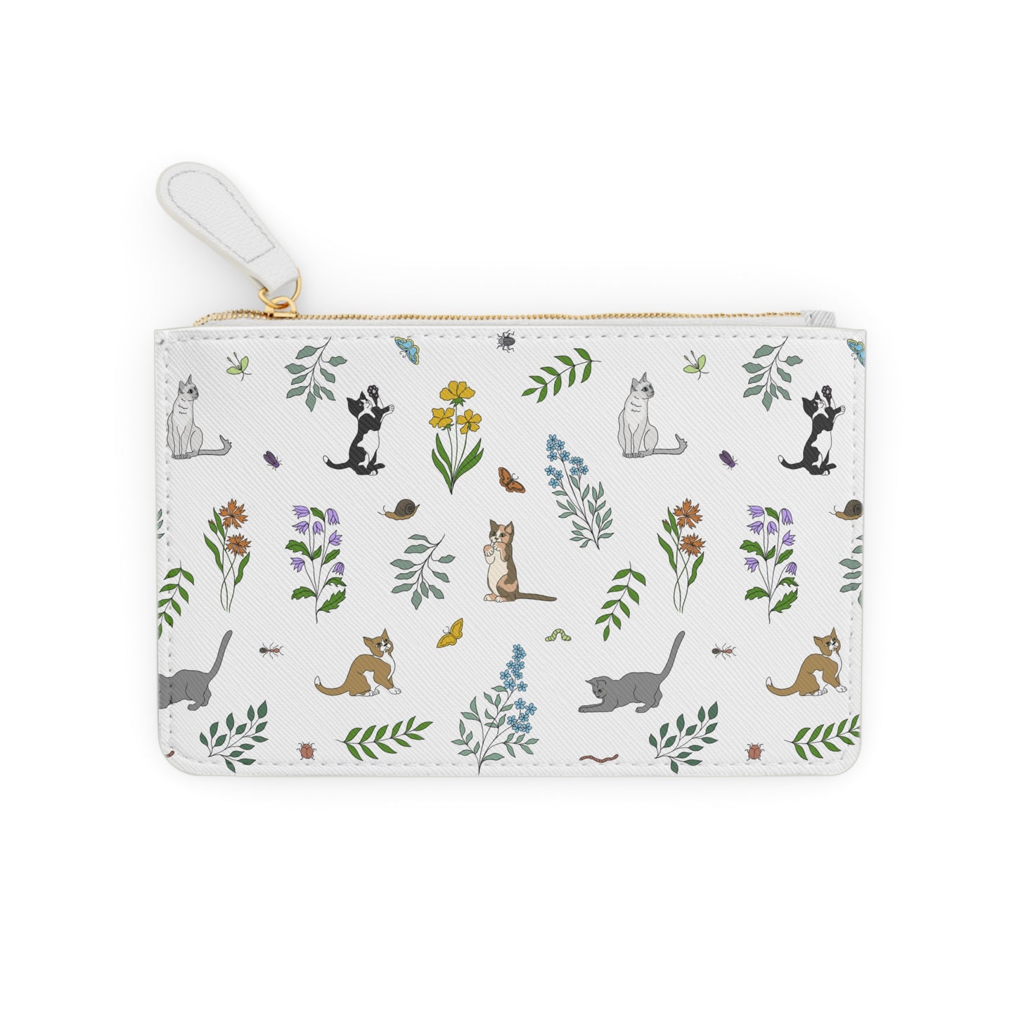 Wildflower Kittens Mini Clutch Bag
