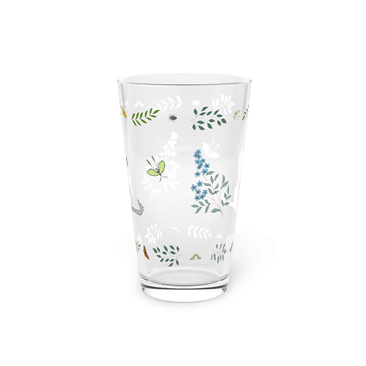 Wildflower Kittens #1 16oz Pint Glass