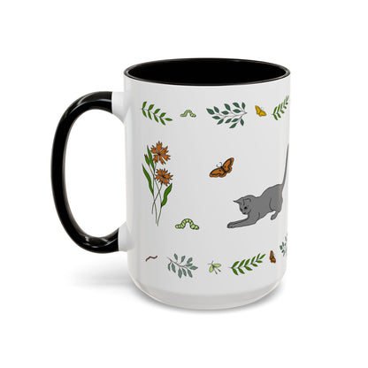 Wildflower Kittens #4 Ceramic Mug 15oz