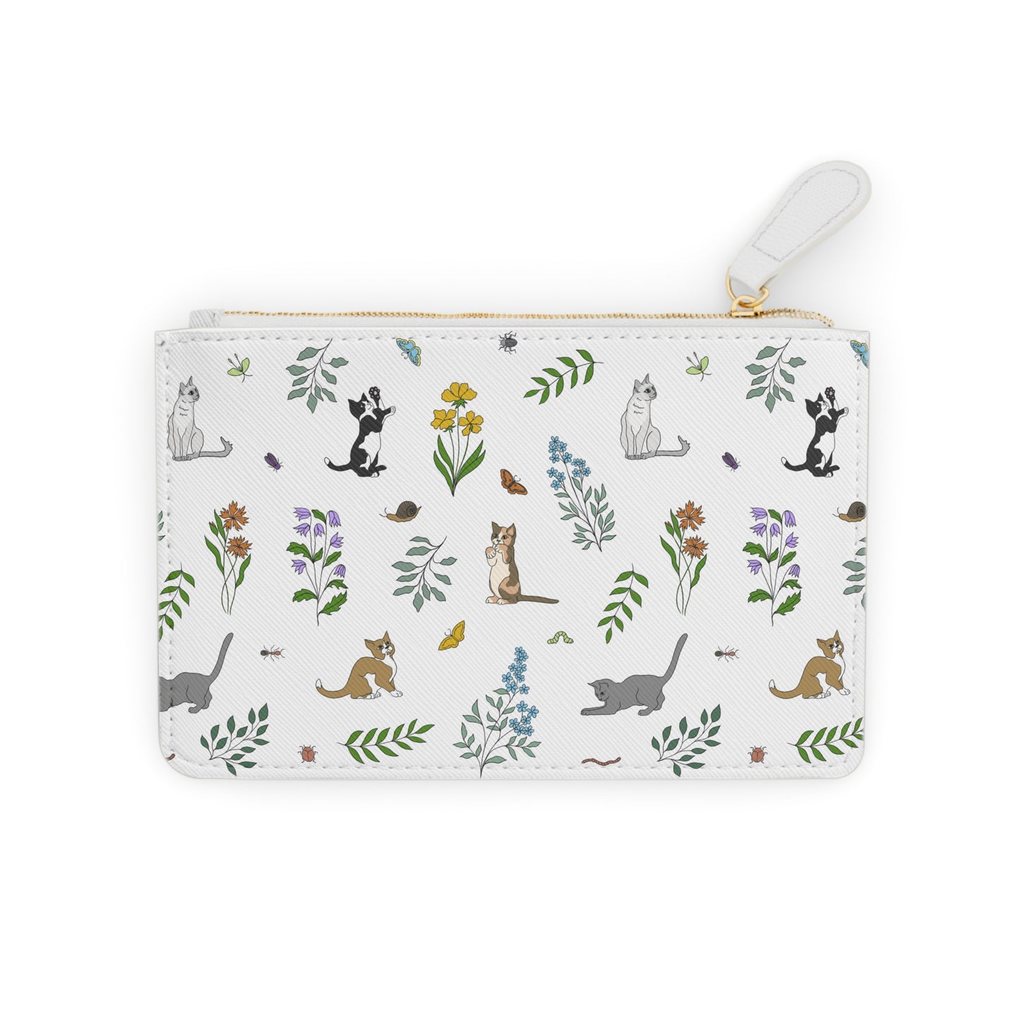Wildflower Kittens Mini Clutch Bag