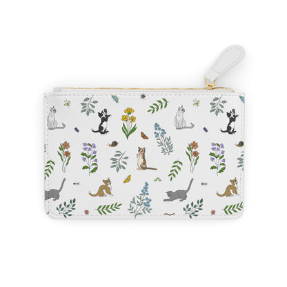 Wildflower Kittens Mini Clutch Bag