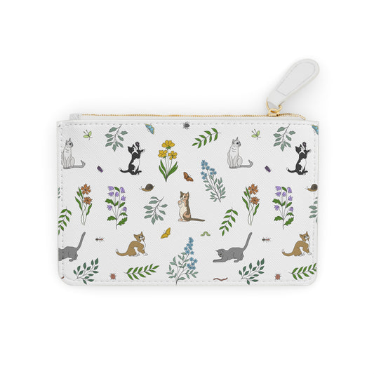Wildflower Kittens Mini Clutch Bag