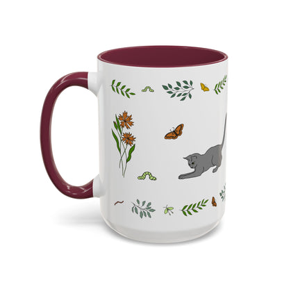 Wildflower Kittens #4 Ceramic Mug 15oz