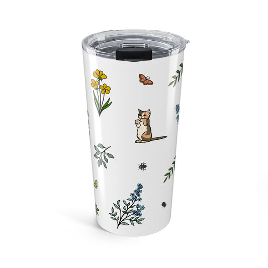 Spring Meadow Kittens 20oz Stainless Steel Tumbler