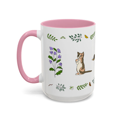 Wildflower Kittens #3 Ceramic Mug 15oz