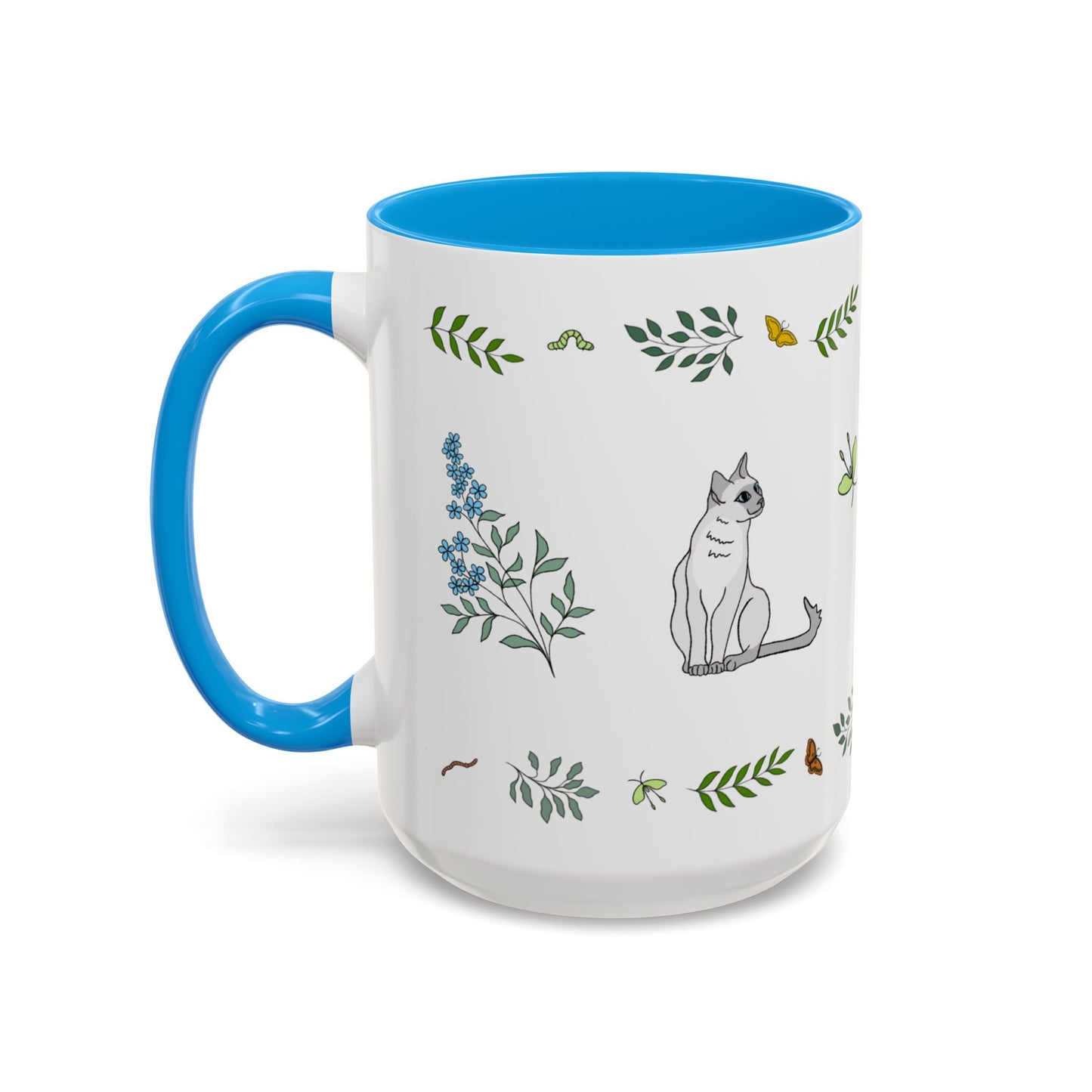 Wildflower Kittens #1 Ceramic Mug 15oz